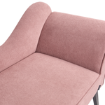 Chaiselongue rosa rechtsseitig BIARRITZ