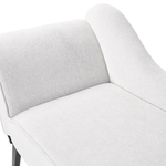 Chaiselongue weiss linksseitig BIARRITZ
