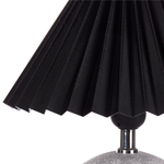 Tischlampe 2er Set ZEYI Keramik Schwarz