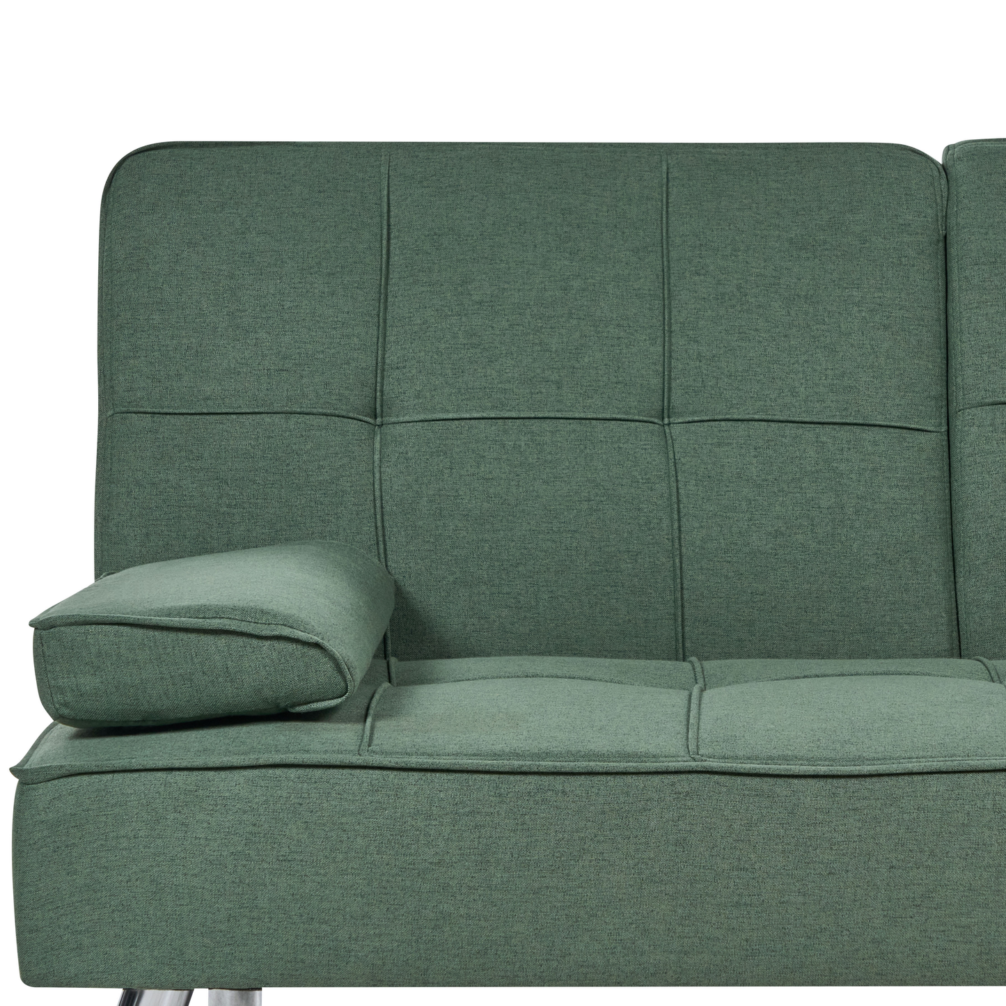 3-Sitzer Schlafsofa dunkelgrün ROXEN