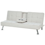 3-Sitzer Schlafsofa hellbeige ROXEN