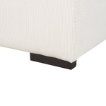 Ottomane LUNGO Cord Cremeweiss