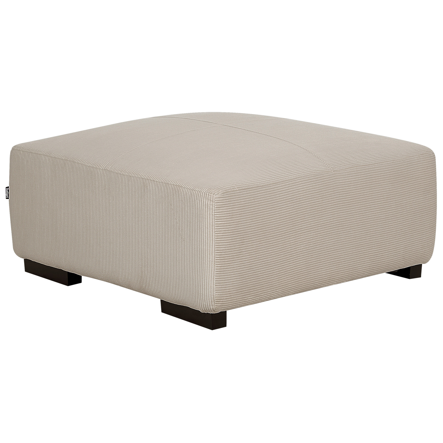 Ottomane LUNGO Cord Beige