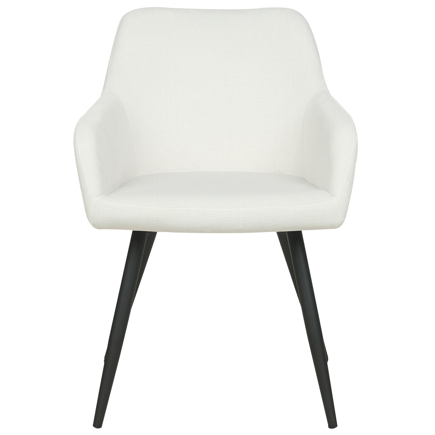 Esszimmerstuhl 2er Set CASMALIA Samtstoff Cremeweiss