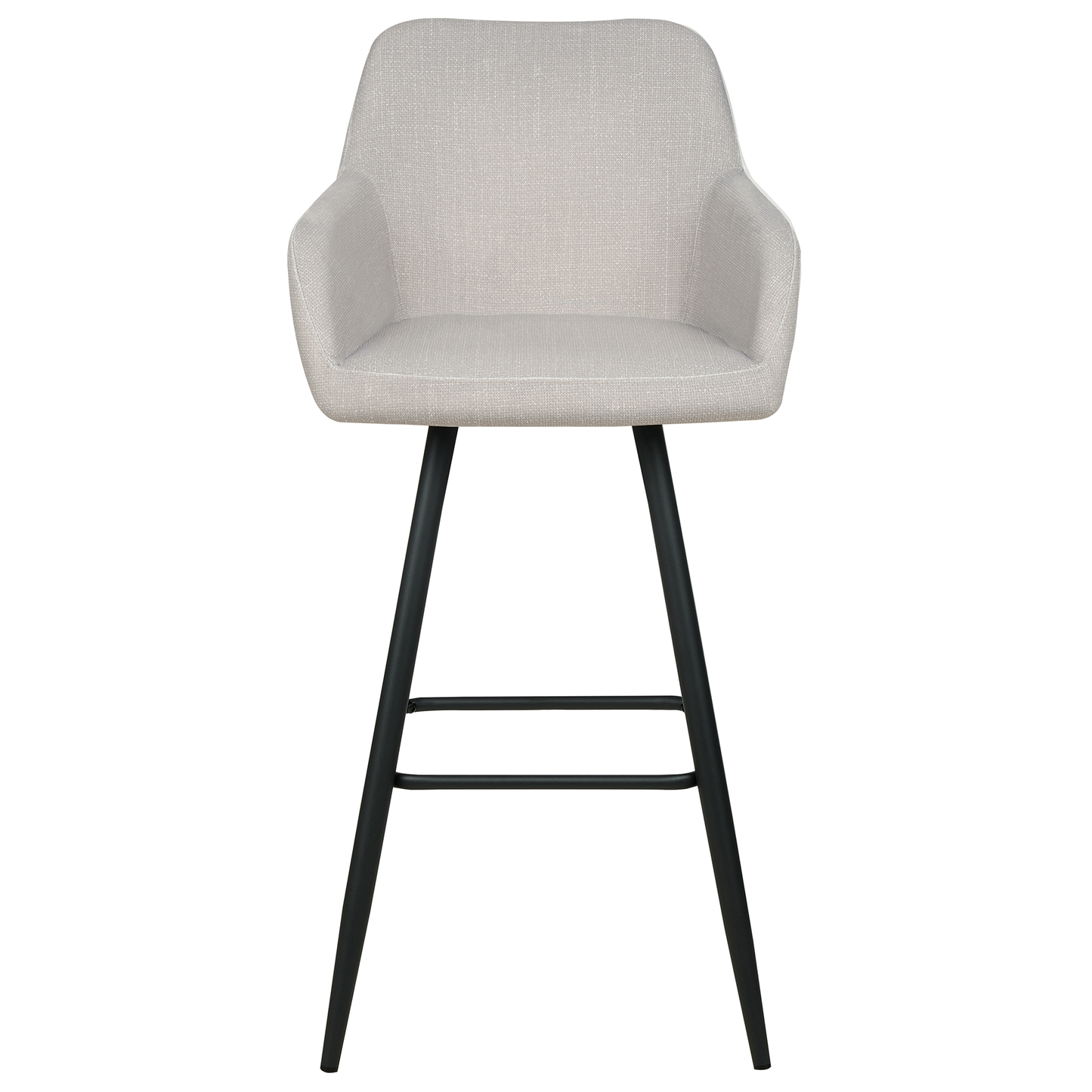 Set mit 2 Barstühlen CASMALIA Samtstoff Taupe