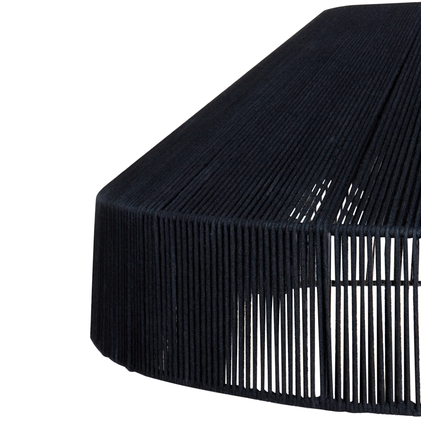 Hängeleuchte Seil schwarz IGUAMO