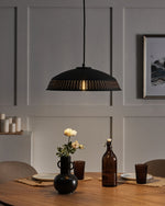 Hängelampe MINILLAS Metall Schwarz