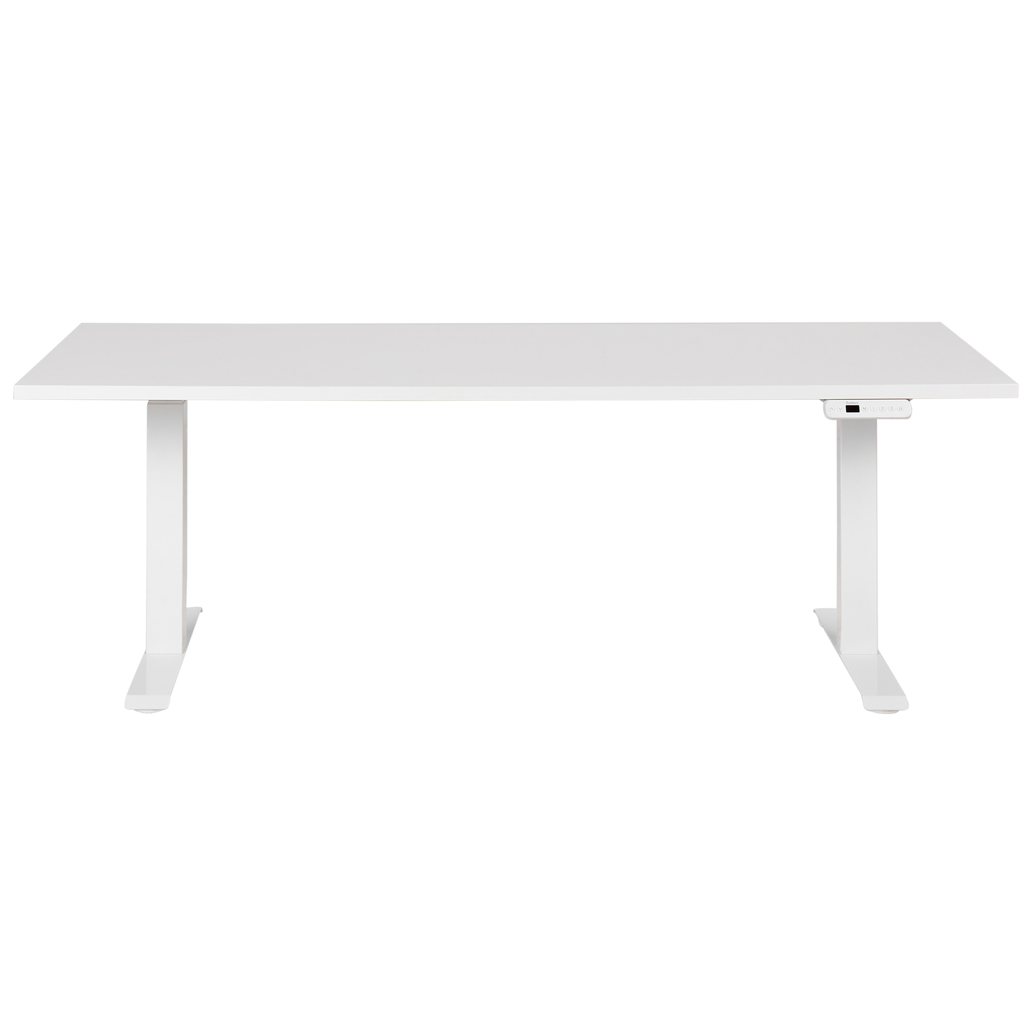 Schreibtisch weiss 180 x 80 cm elektrisch höhenverstellbar DESTINES