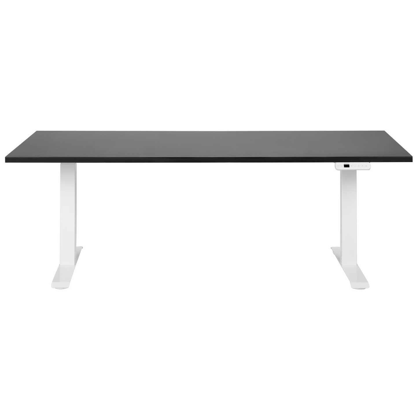 Schreibtisch schwarz / weiss 180 x 80 cm elektrisch höhenverstellbar DESTINES