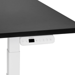 Schreibtisch schwarz / weiss 180 x 80 cm elektrisch höhenverstellbar DESTINES