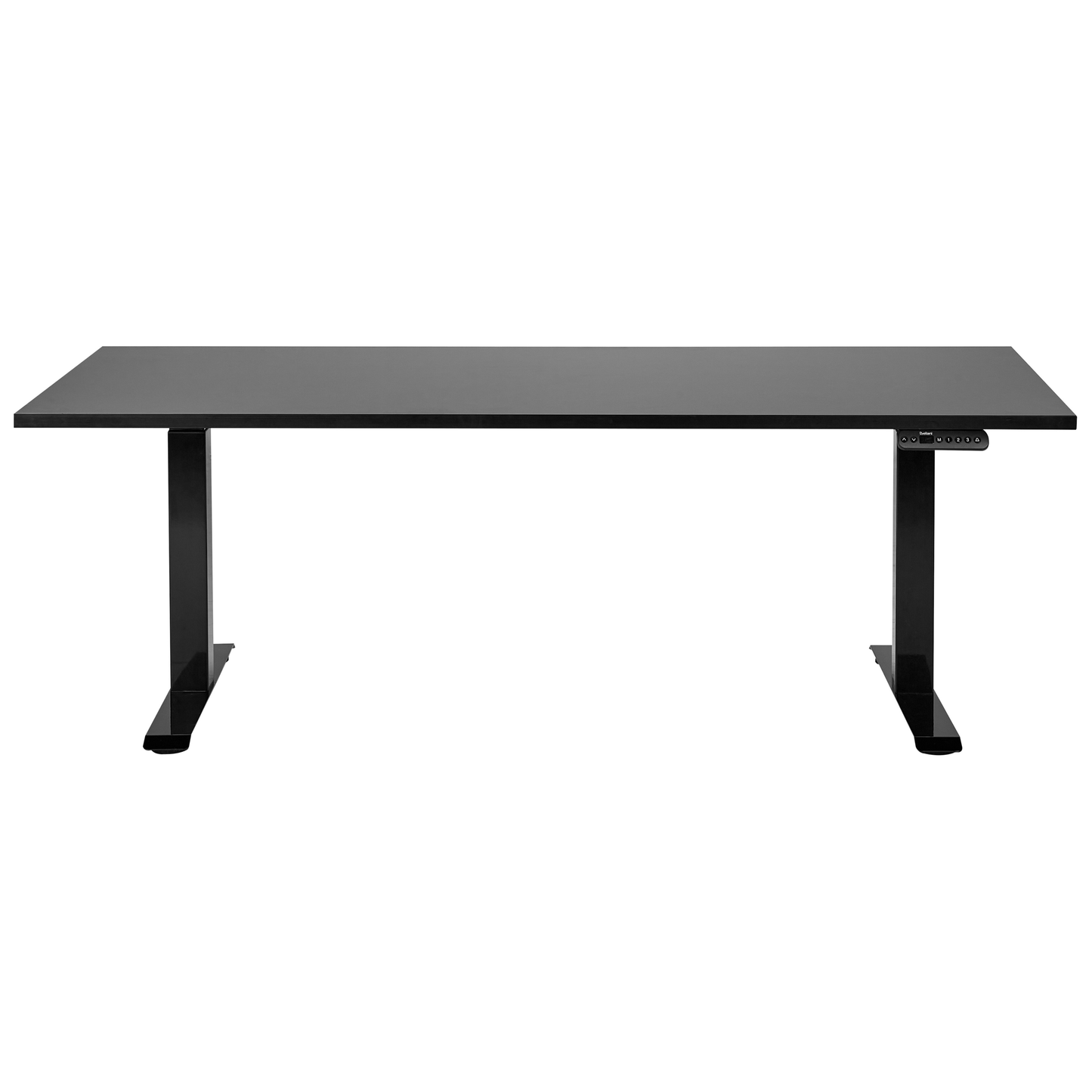 Schreibtisch schwarz 180 x 80 cm elektrisch höhenverstellbar DESTINES