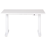 Schreibtisch weiss 120 x 72 cm elektrisch höhenverstellbar DESTINAS