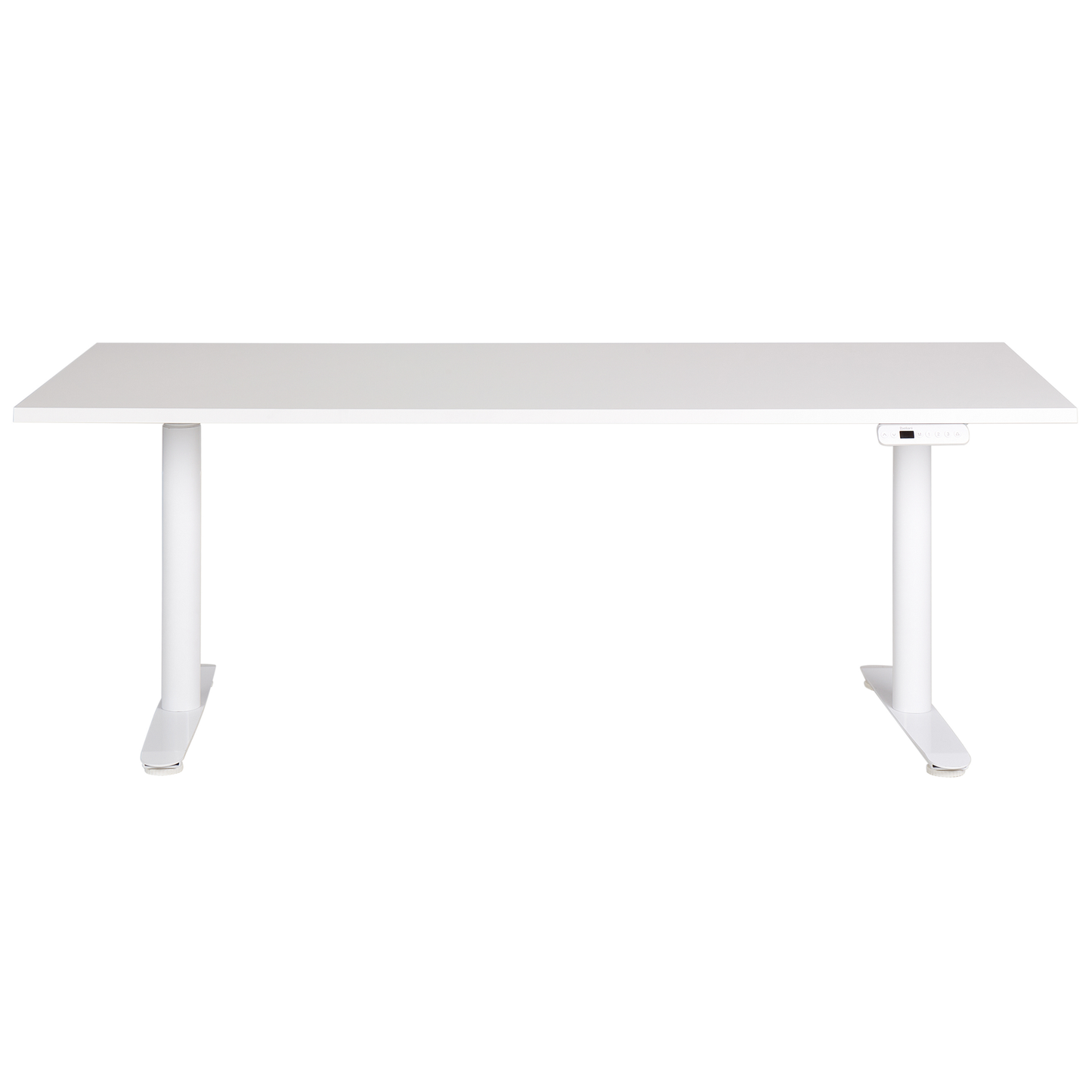 Schreibtisch Weiss 180 x 80 cm elektrisch höhenverstellbar DESTINAS