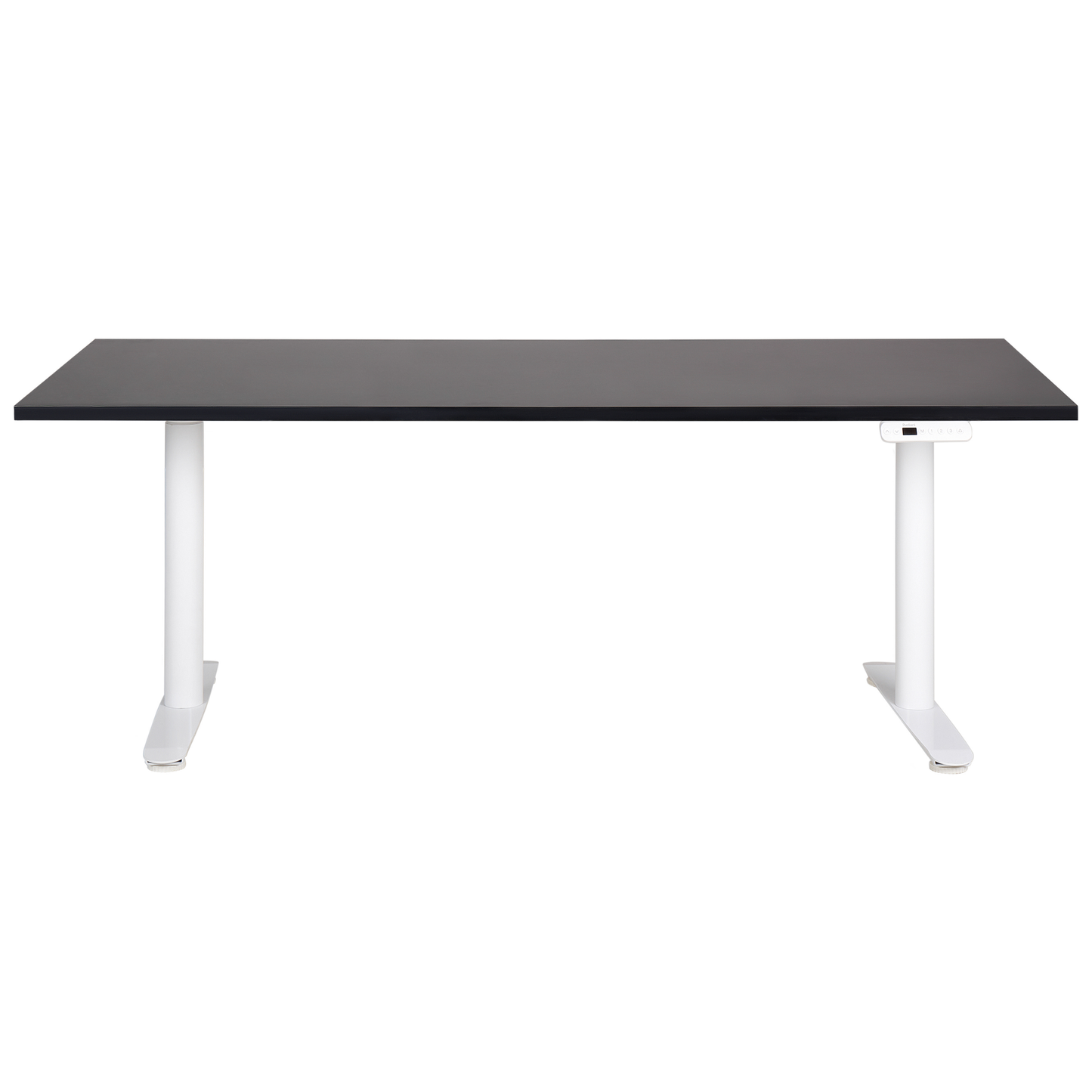 Schreibtisch schwarz / Weiss 180 x 80 cm elektrisch höhenverstellbar DESTINAS