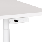 Schreibtisch Weiss 180 x 80 cm elektrisch höhenverstellbar DESTINAS