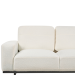 2-Sitzer Sofa Bouclé cremeweiss SOVIK