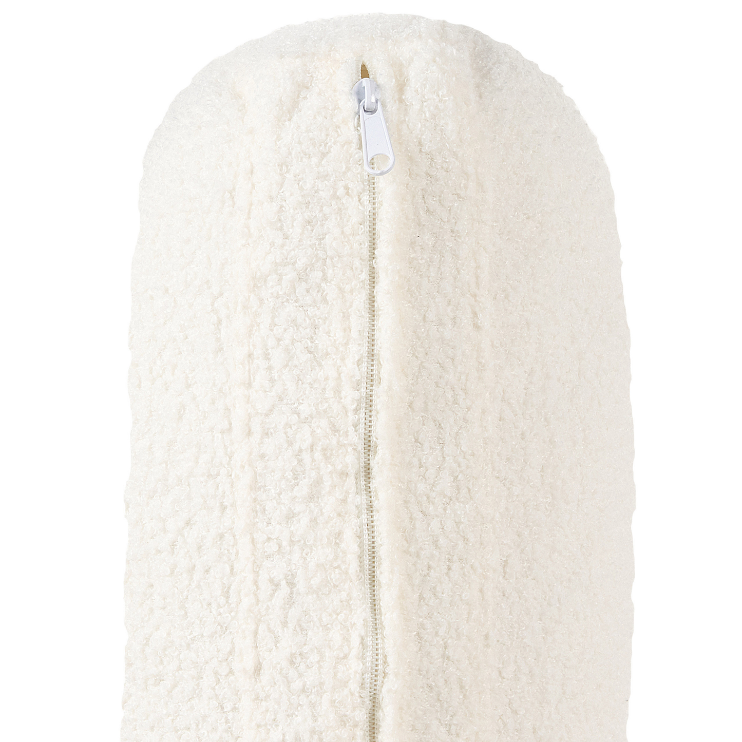 2-Sitzer Sofa Bouclé cremeweiss SOVIK