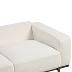 3-Sitzer Sofa Bouclé cremeweiss SOVIK