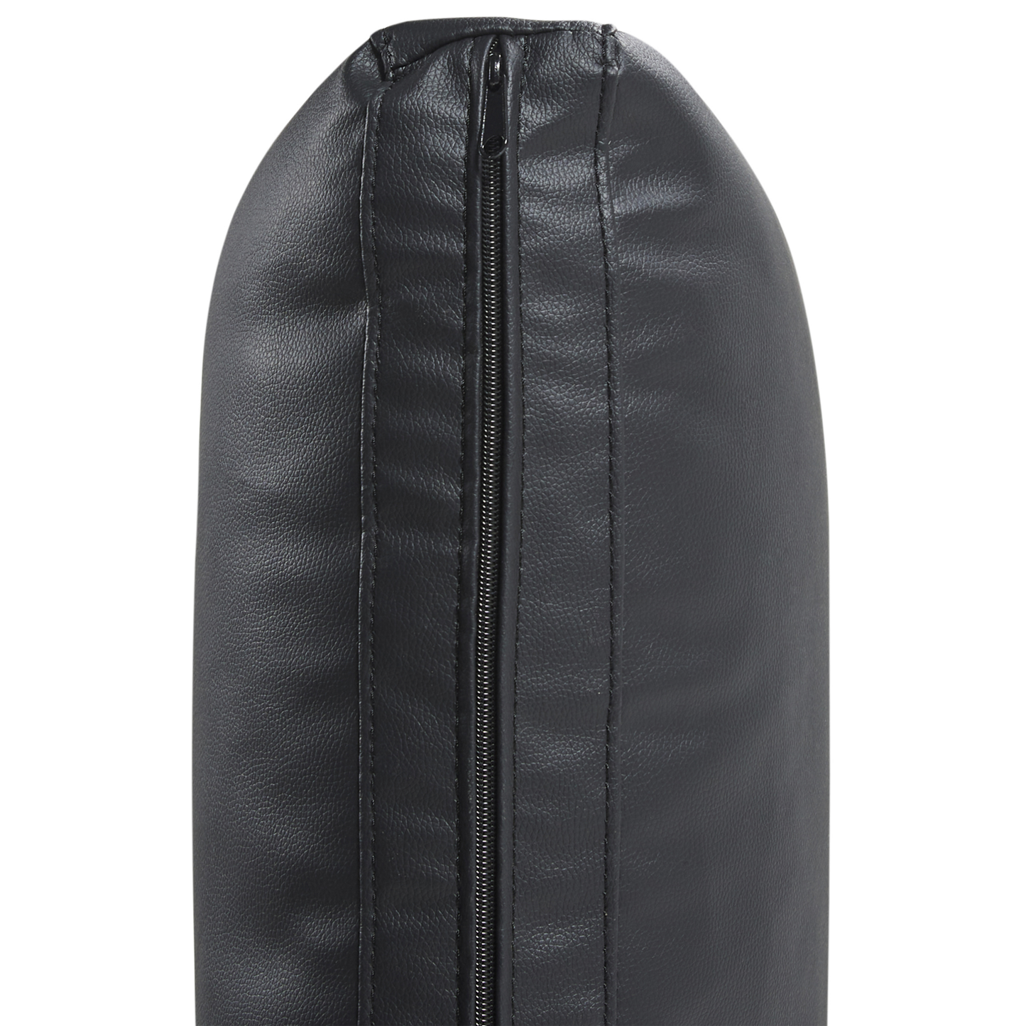 3-Sitzer Sofa Kunstleder schwarz SOVIK