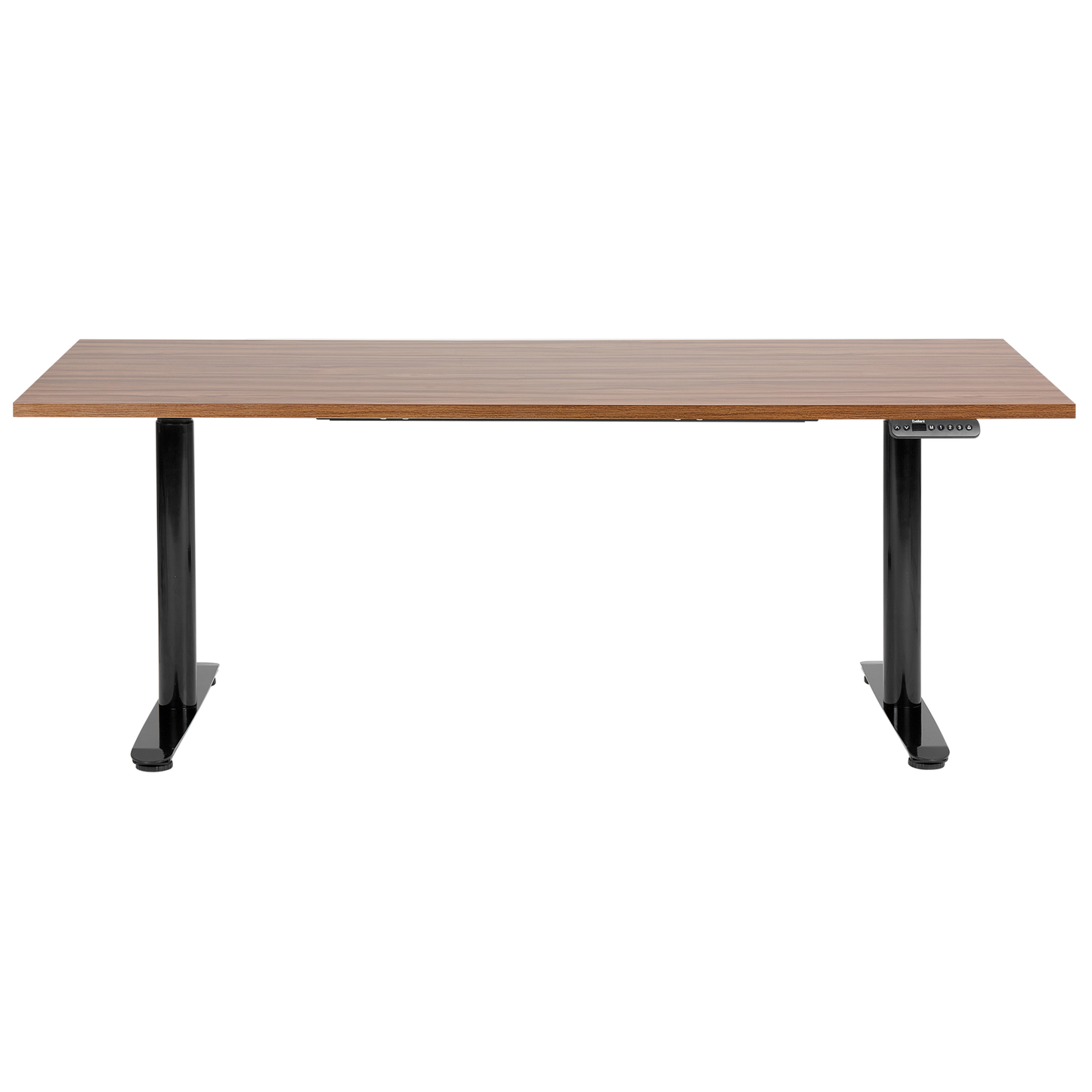 Schreibtisch braun / schwarz 180 x 80 cm elektrisch höhenverstellbar DESTINAS