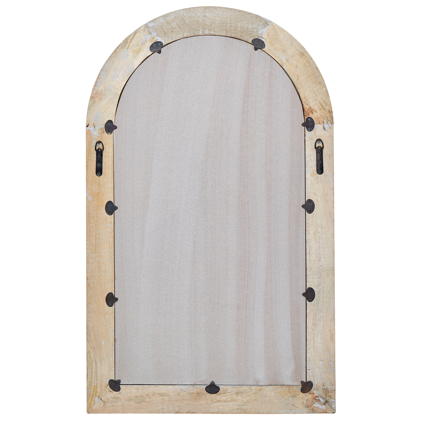 Wandspiegel CHANDON 65 cm 107 cm Holz Weiss