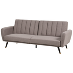 3-Sitzer Schlafsofa hellbraun VIMMERBY