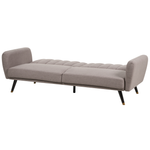 3-Sitzer Schlafsofa hellbraun VIMMERBY
