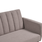 3-Sitzer Schlafsofa hellbraun VIMMERBY