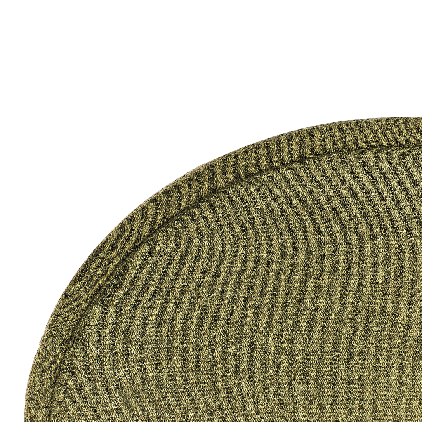 Bett mit Lattenrost Bouclé MARGUT 180 x 200 cm Olivgrün