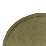 Bett mit Lattenrost Bouclé MARGUT 180 x 200 cm Olivgrün