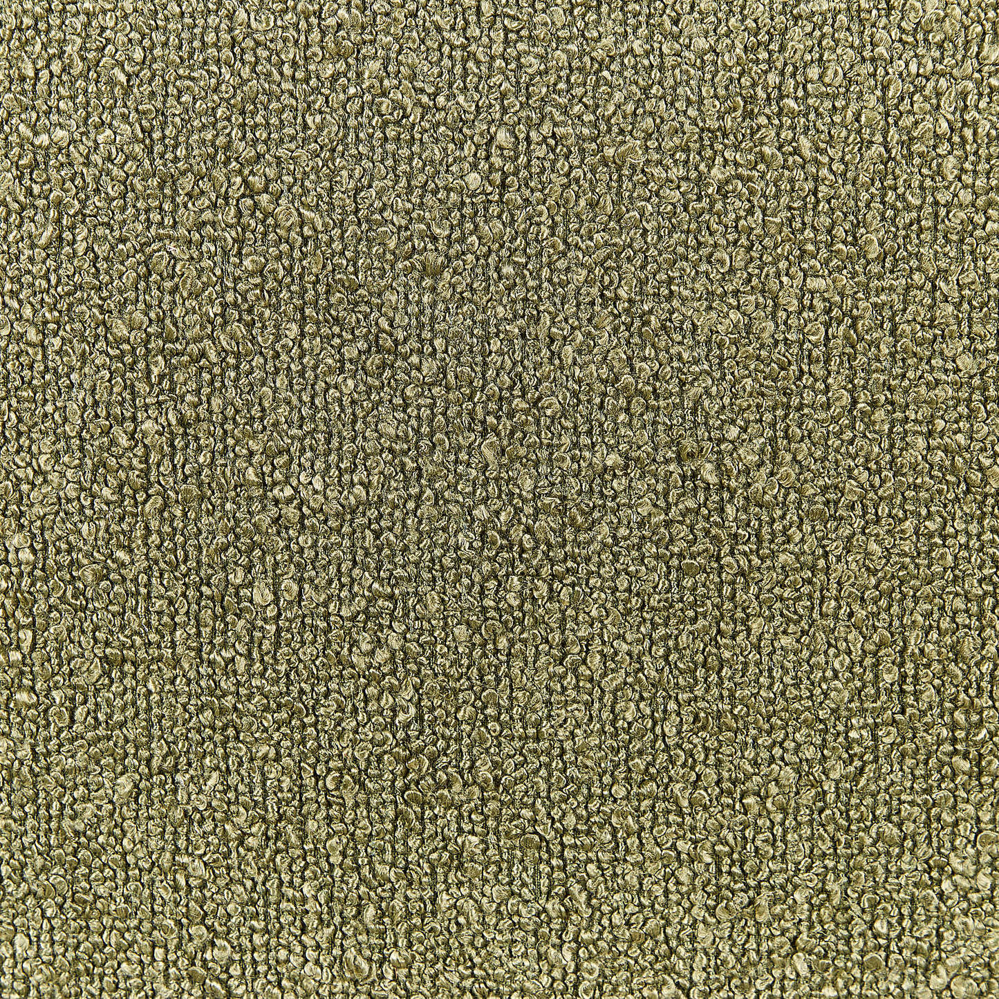 Bett mit Lattenrost Bouclé MARGUT 180 x 200 cm Olivgrün