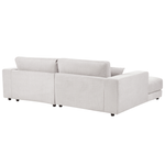 3-Sitzer Ecksofa cremeweiss rechtsseitig LOFOTEN