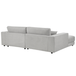 3-Sitzer Ecksofa hellgrau rechtsseitig LOFOTEN