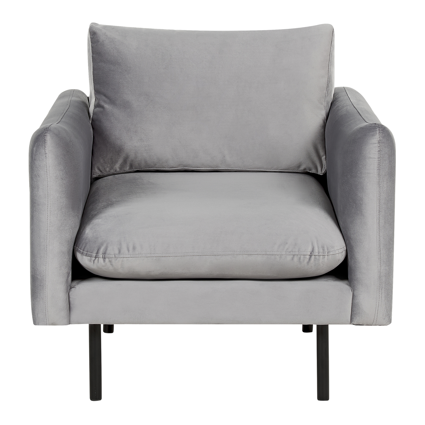 Sessel VINTERBRO Samtstoff Grau