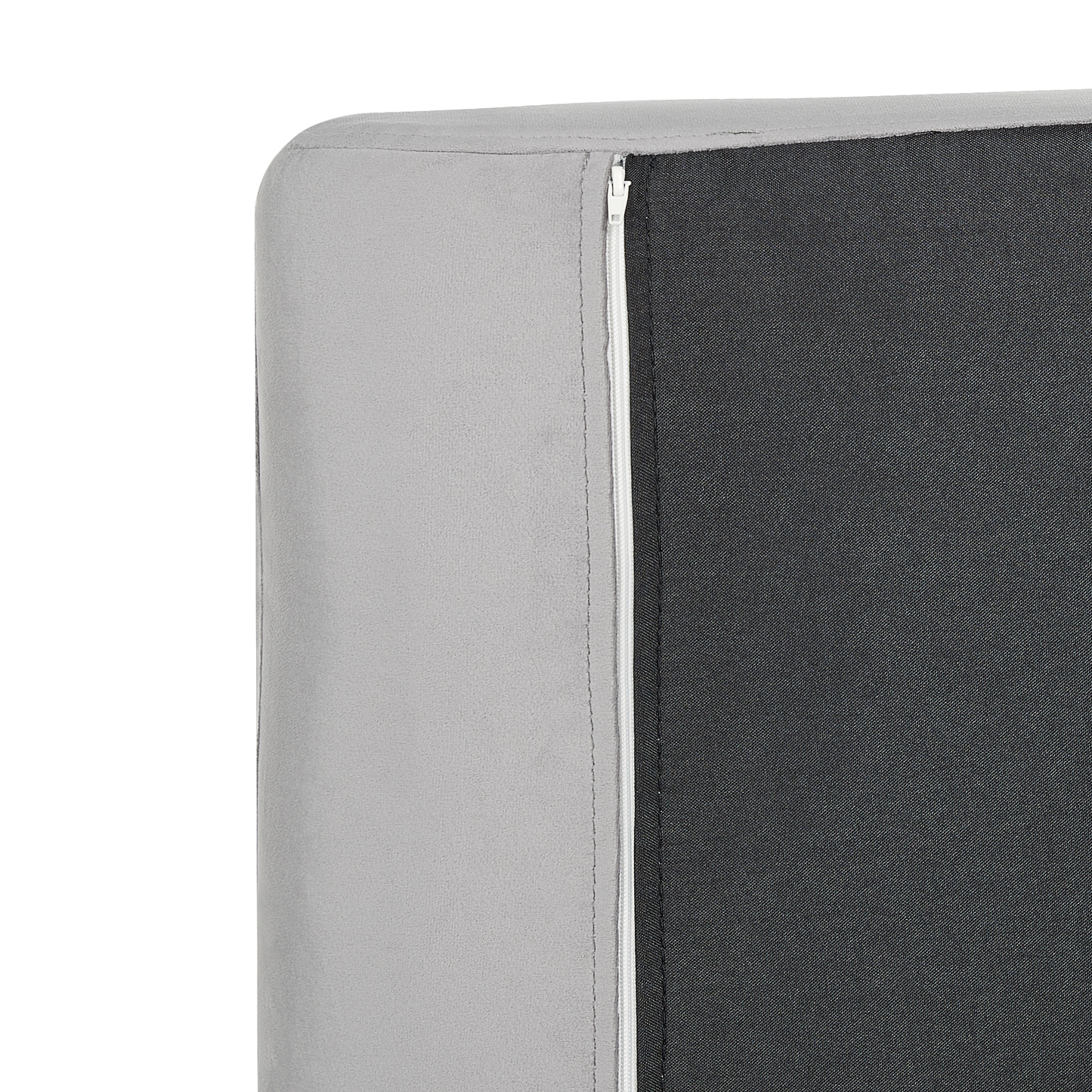 Sessel VINTERBRO Samtstoff Grau