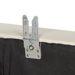 6-Sitzer Ecksofa Leder creme rechtsseitig STOCKHOLM II