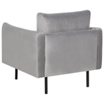 Sofa Set Samtstoff grau 4-Sitzer VINTERBRO