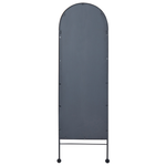 Wandspiegel JARNAGES 45 cm 145 cm Metall Schwarz