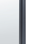 Wandspiegel JARNAGES 45 cm 145 cm Metall Schwarz
