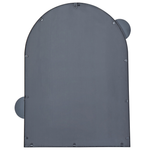 Wandspiegel AULON 69 cm 80 cm Metall Schwarz