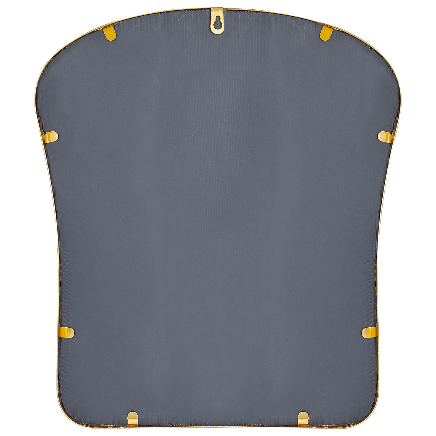 Wandspiegel NOTH 45 cm 53 cm Metall Gold