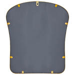 Wandspiegel NOTH 45 cm 53 cm Metall Gold