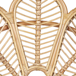 Pfauenstuhl FLORENTINE II Rattan Naturfarben