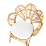 Set mit 2 Stühlen Rattan Natürlich FLORENTINE II