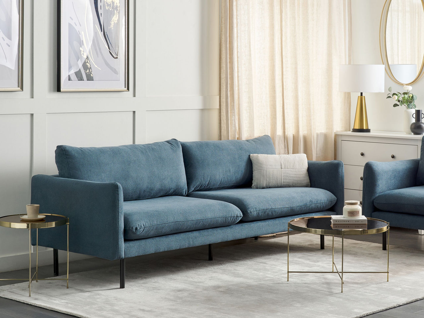 3-Sitzer Sofa blau VINTERBRO