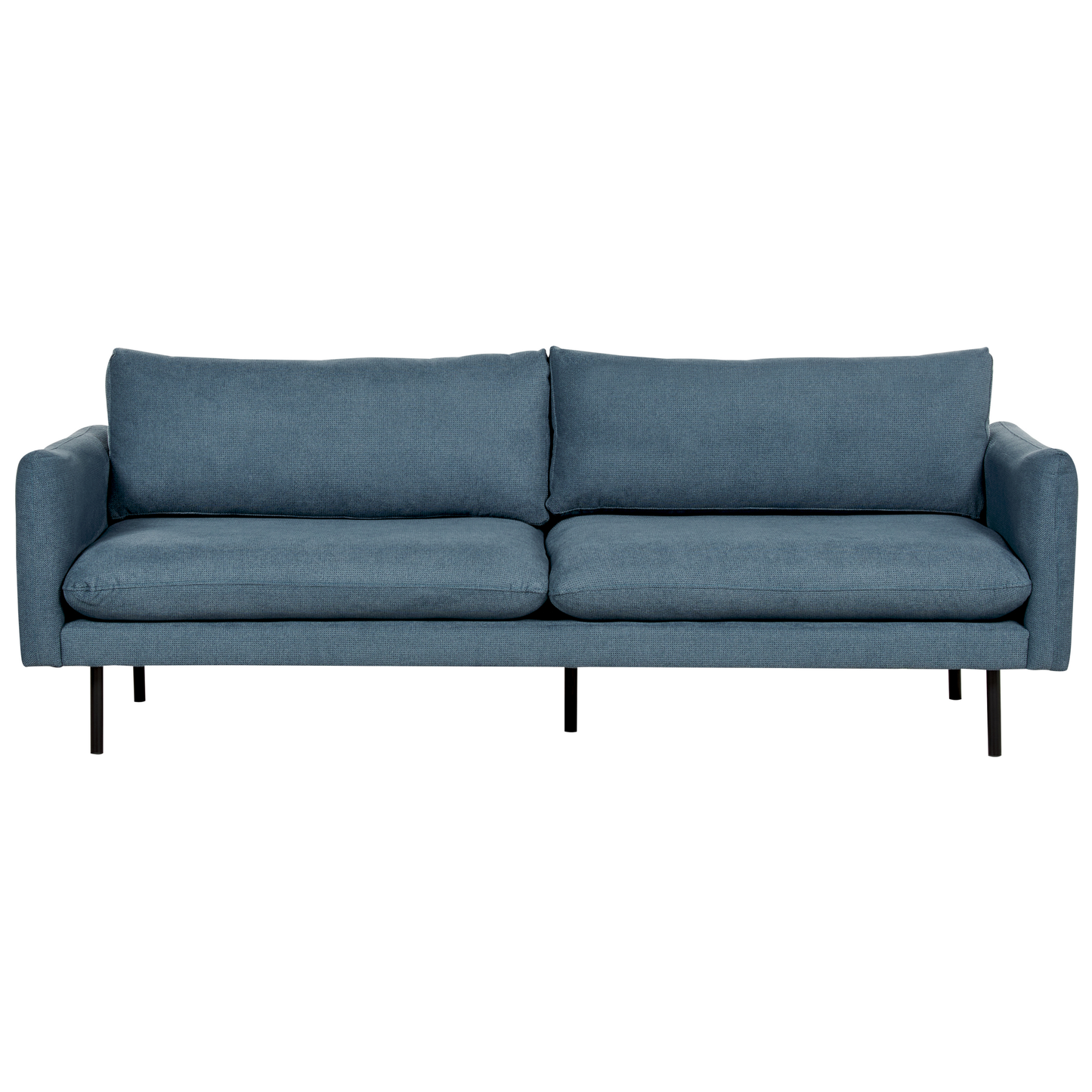Sofa Set blau 4-Sitzer mit Ottomane VINTERBRO