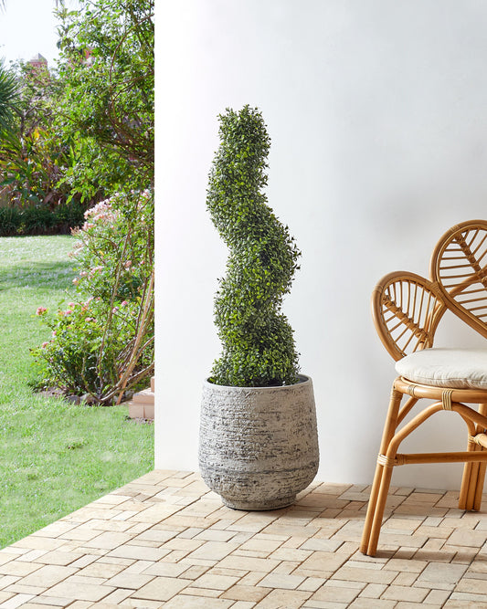 Kunstpflanze im Blumentopf 98 cm BUXUS SPIRAL TREE
